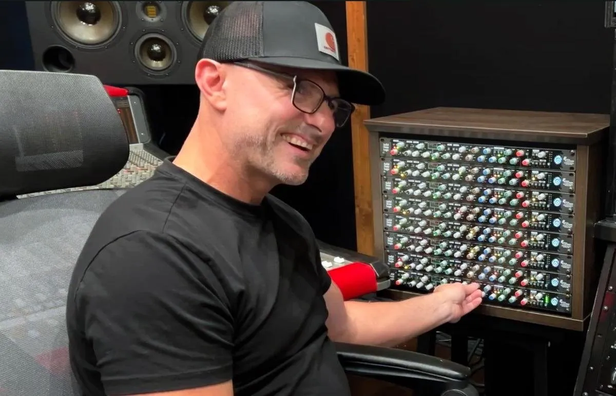 Dan Malsch และ Bowling For Soup ทดสอบ SSL Revival 4000 Channel Strip ที่ Soundmine Recording