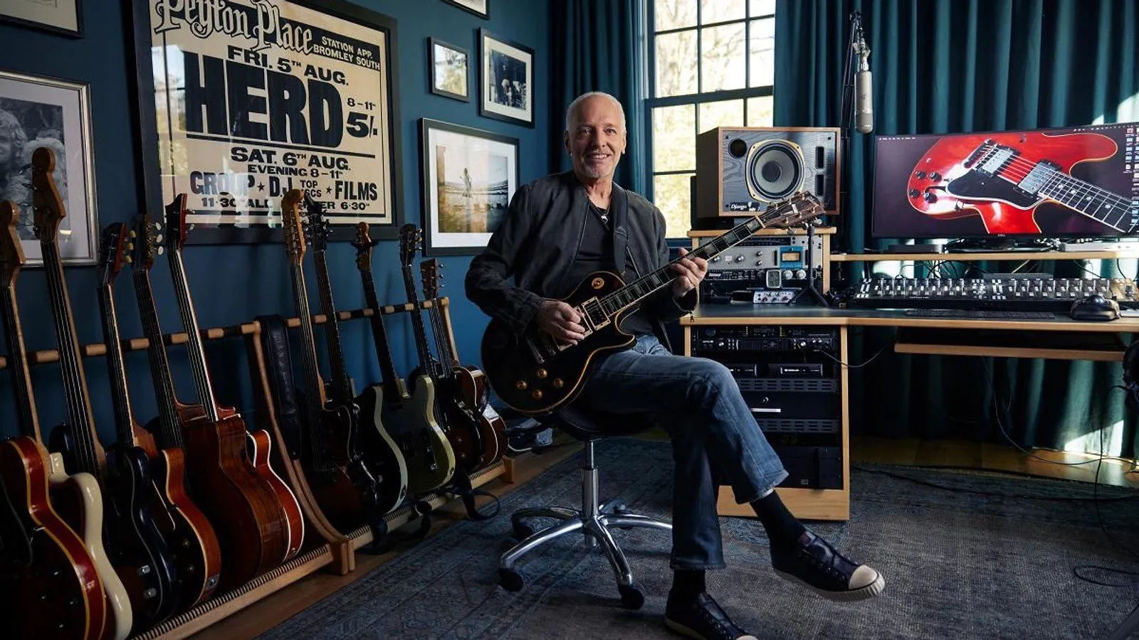 Peter Frampton กับการทำงานด้วย SSL U Series DAW Controllers